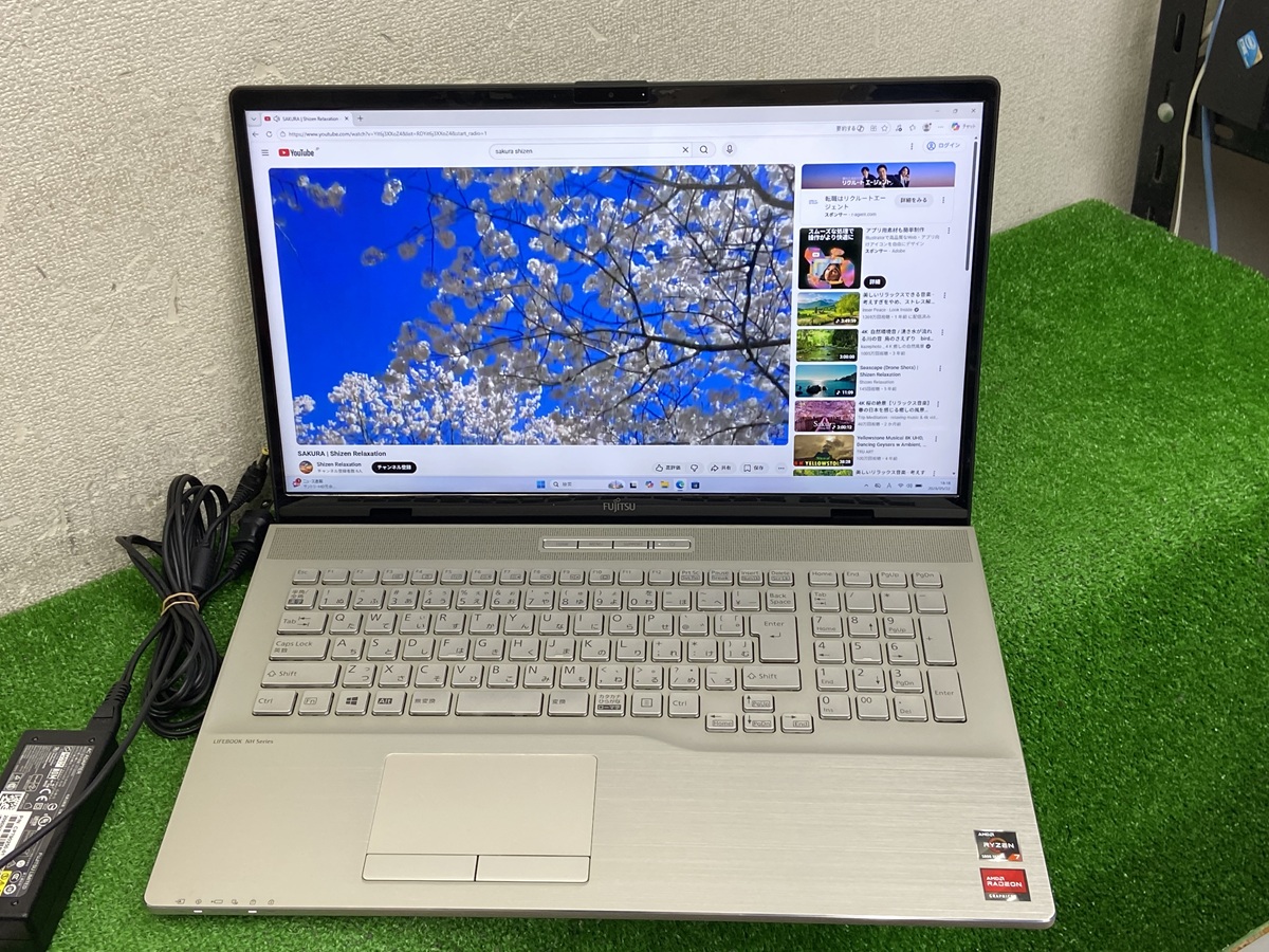 LIFEBOOK fujitsu lifebook nh series amd ryzen 7-5700U laptop