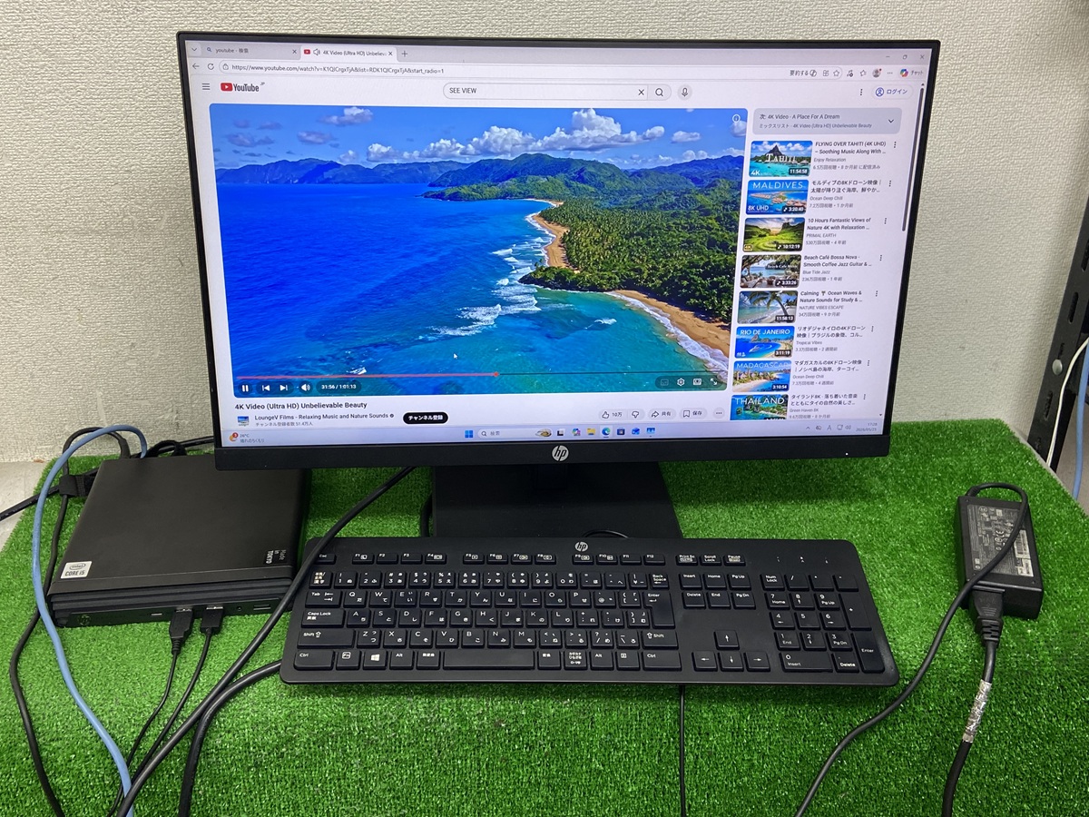 EliteDesk hp prodesk 400 g6 desktop mini pc i5-10500T メモリ16GB