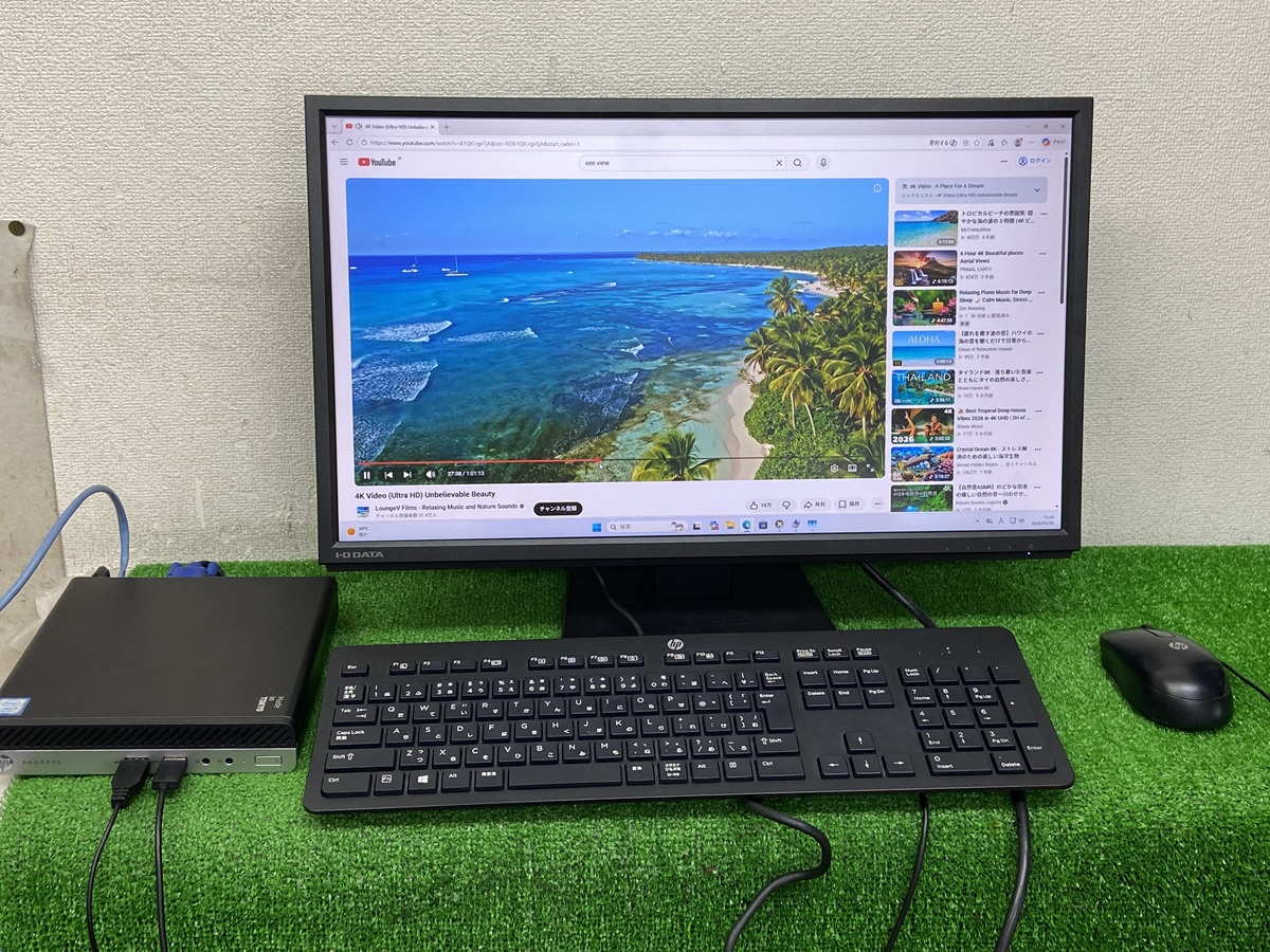 ProDesk hp prodesk 400 g5 desktop mini pc i5-9500T メモリ16GB