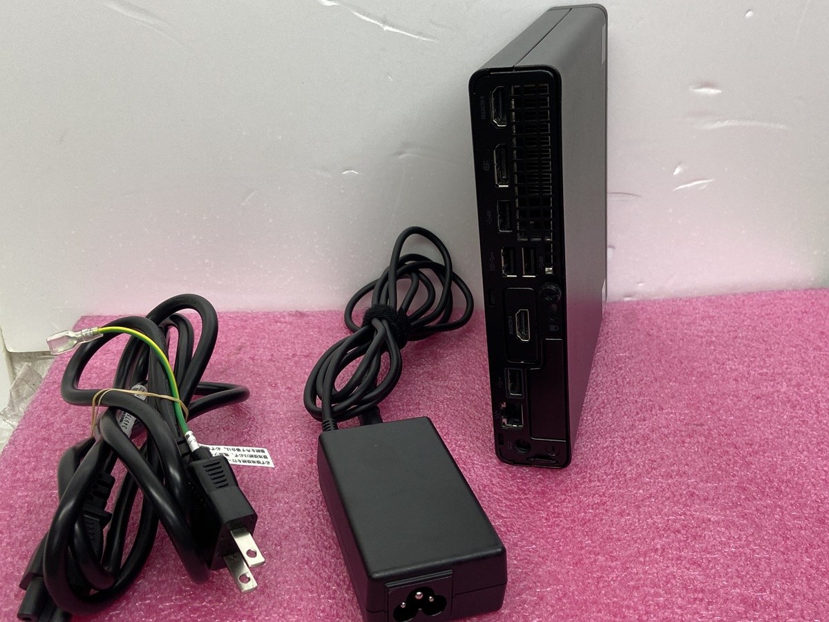 HP製小型デスクトップPC/i5/メモリ16GB/SSD256GB EliteDesk hp prodesk 400 g6 desktop mini pc i5-10500T メモリ16GB