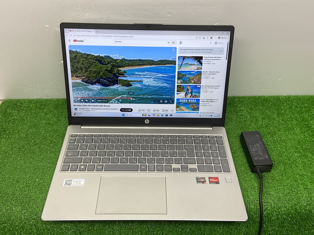 エイチピー hp laptop 15 fc0xxx amd ryzen 5 7500U HP WINDOWS 11