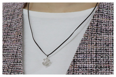 ミスマルノタマ ネックレストップ（シルバー） : トータルヘルス