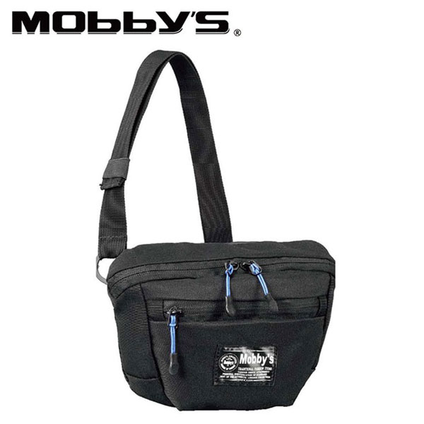 モビーズ  ショルダーバッグ・メッセンジャーバッグ メンズ ブラック/ネイビー 3WAY 肩掛け 腰掛け クラッチバッグ 33741-1 33741-3 | 