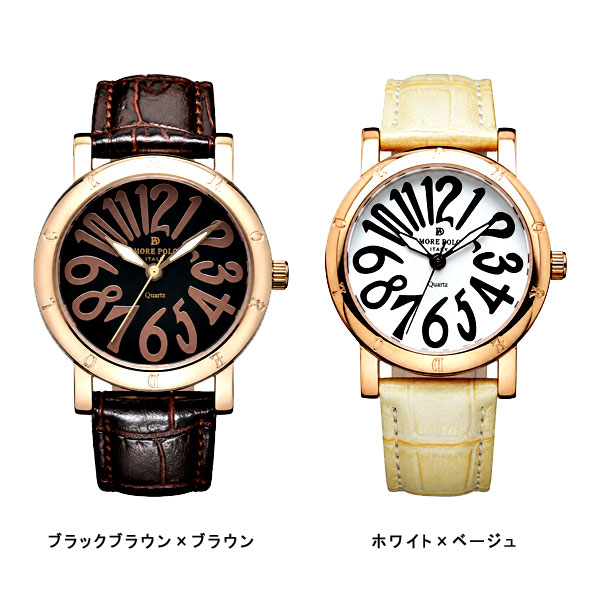 アモーレドルチェ  レディース 腕時計 ビッグフォント AD18303-PGBKCL-BK AD18303-SSBKCL-BK AD18303-PGBR-BR AD18303-PGWH-IV AD18303-PGWH-PK AD18303-SSWH-PK |  | 02