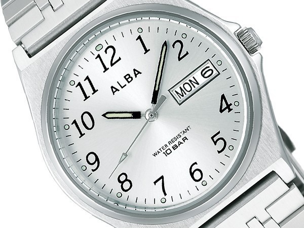 SEIKO ALBA �Z�C�R�[ �A���o �X�^���_�[�h �˂����b�N�� �����Y �r���v �V���o�[ AIGT004 ���K�i
