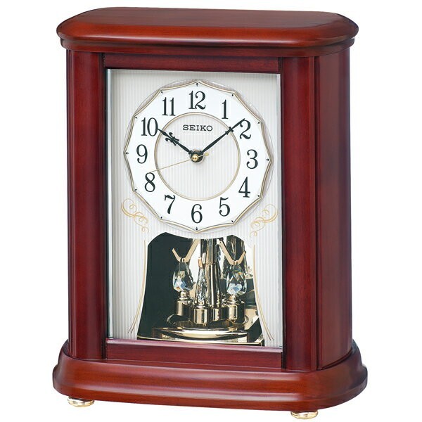 �ySEIKO CLOCK�z �Z�C�R�[�N���b�N �d�g���v �u���v �A�i���O BY242B