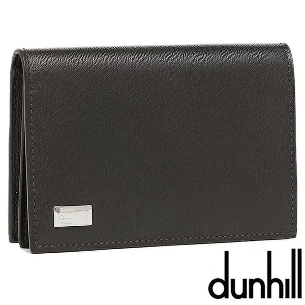 ダンヒル dunhill SIDECAR  メンズ ダークブラウン  カードケース 名刺入れ 名刺ケース FP4700E | dunhill