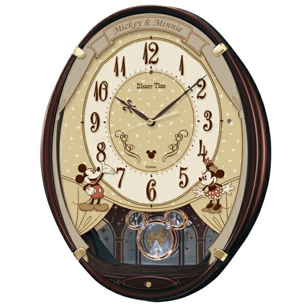 �ySEIKO CLOCK�z �Z�C�R�[�N���b�N �~�b�L�[���t�����Y �d�g���v �|�����v �A�i���O FW579B