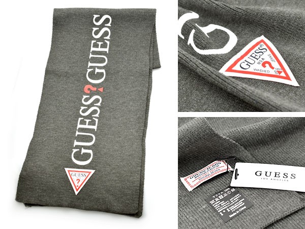 GUESS ゲス 男女兼用 ユニセックス メンズ レディース マフラー ストール 縦ロゴ入り 無地 GS18-8852DS-DGY 有料ラッピング不可 :GS18-8852DS-DGY:こだわり文具のアーティクル - 通販 - Yahoo!ショッピング