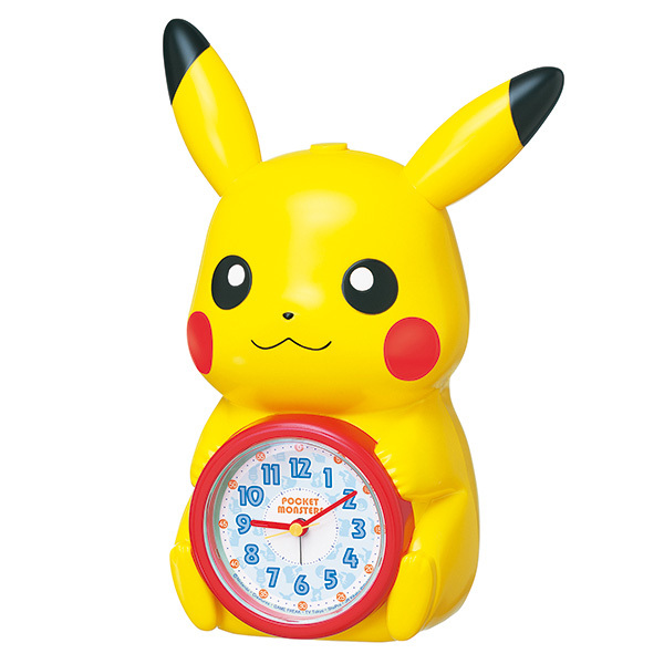 SEIKO セイコークロック   イエロー  目覚まし時計 ポケモン ピカチュウ JF384A | SEIKO