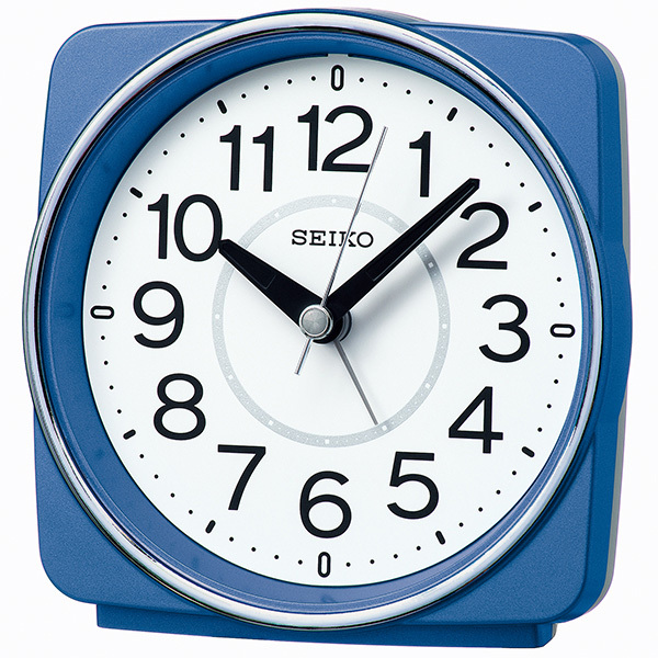 SEIKO セイコークロック   ブルー  目覚まし時計 電波クロック  KR335L | SEIKO