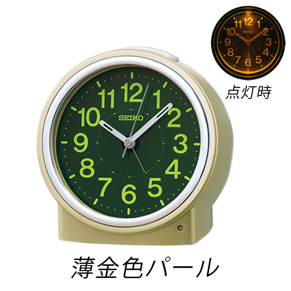 セイコークロック  置き時計 目覚まし時計 自動点灯 置時計 KR518 |  | 01