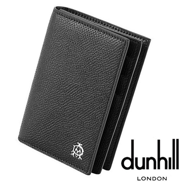 ダンヒル dunhill CADOGAN  メンズ ブラック  カードケース 名刺入れ 名刺ケース L2AC47A | dunhill