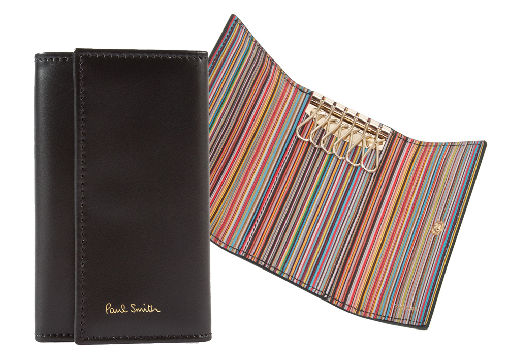 Paul Smith ポールスミス キーホルダー・キーケース ブラック  M1A-1981-BMULTI | Paul Smith