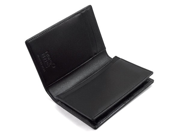 【MONTBLANC】モンブラン マイスターシュテュック 30304 ビジネスカードホルダー 2CC マチ付き メンズ レザー ブラック MB-7167 | MONTBLANC（筆記具、時計） | 01
