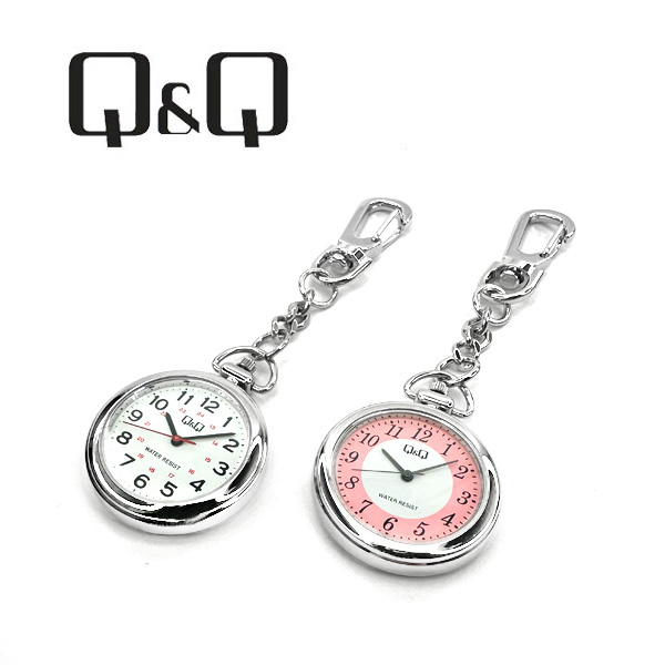 シチズンQ&Q ポケットウォッチ ユニセックス 懐中時計 QA72-204 QA72-205 | Q&Q
