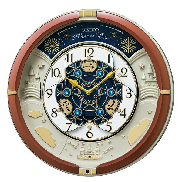 �ySEIKO CLOCK�z �Z�C�R�[�N���b�N ���炭�莞�v �|�����v �A�i���O RE601B