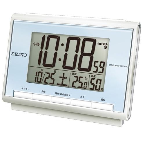 �ySEIKO CLOCK�z�Z�C�R�[ �f�W�^�� �����x�\�� �d�g�ڊo�܂����v SQ698L<br>�y�l�R�|�X�s�z