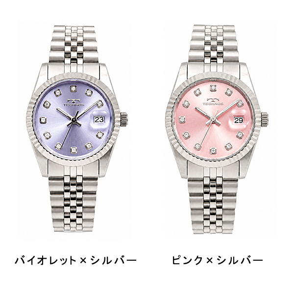 テクノス  レディース 腕時計  T6929SB T6929SI T6929SV T6929SP T6929SW T6929GW T6929AP T6929TP T6929TW T6929PW |  | 02