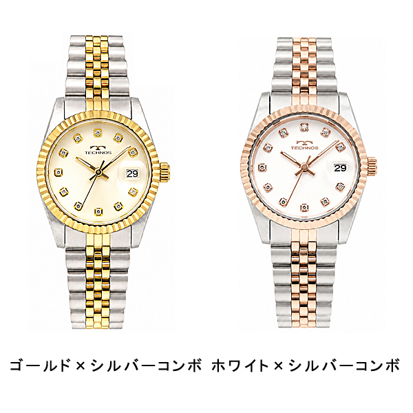 テクノス  レディース 腕時計  T6929SB T6929SI T6929SV T6929SP T6929SW T6929GW T6929AP T6929TP T6929TW T6929PW |  | 05