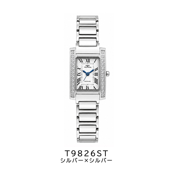 テクノス  レディース アナログ 腕時計 T9826ST T9826WS T9826MS T9826SA T9826TS T9826PS |  | 01