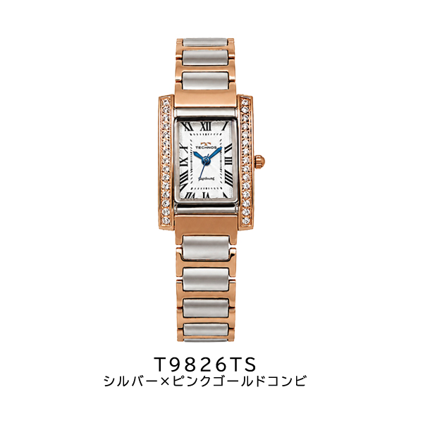 テクノス  レディース アナログ 腕時計 T9826ST T9826WS T9826MS T9826SA T9826TS T9826PS |  | 05