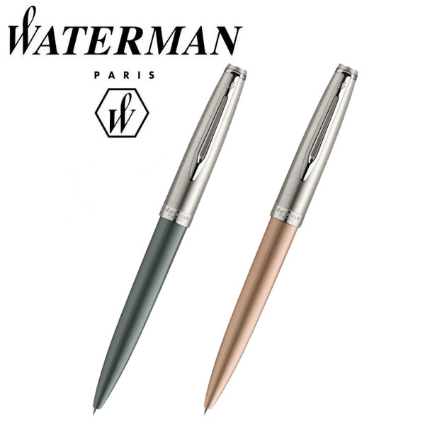 WATERMAN ウォーターマン エンブレム デラックス ボールペン ゴールド