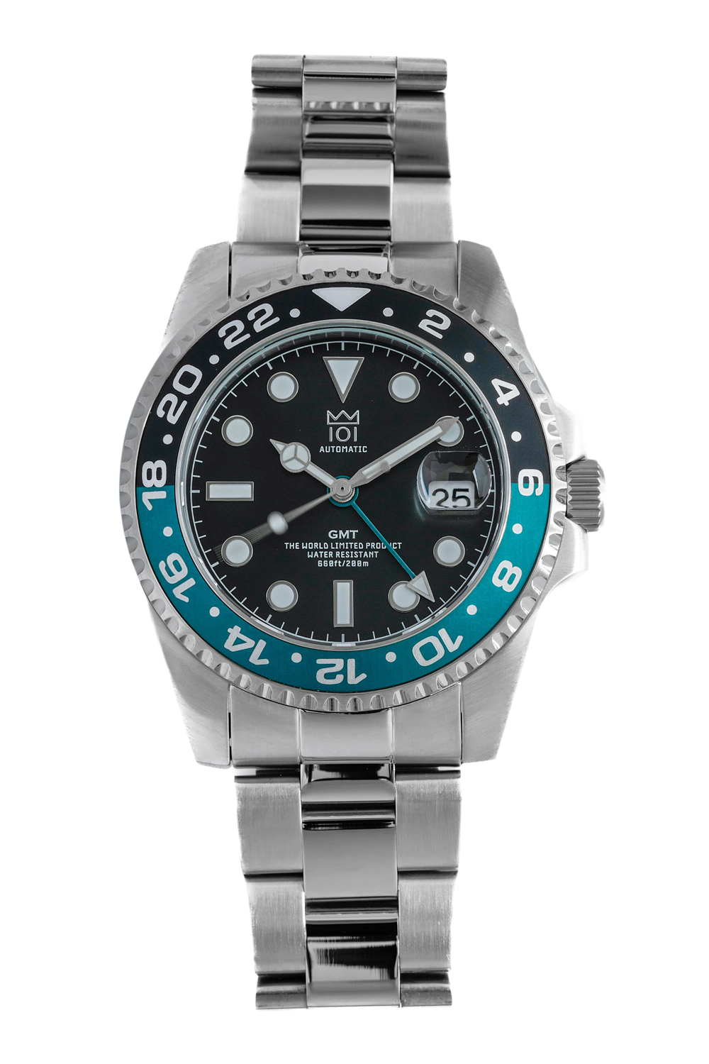 HYAKUICHI ヒャクイチ 101 機械式腕時計 GMT オートマチックダイバーズ