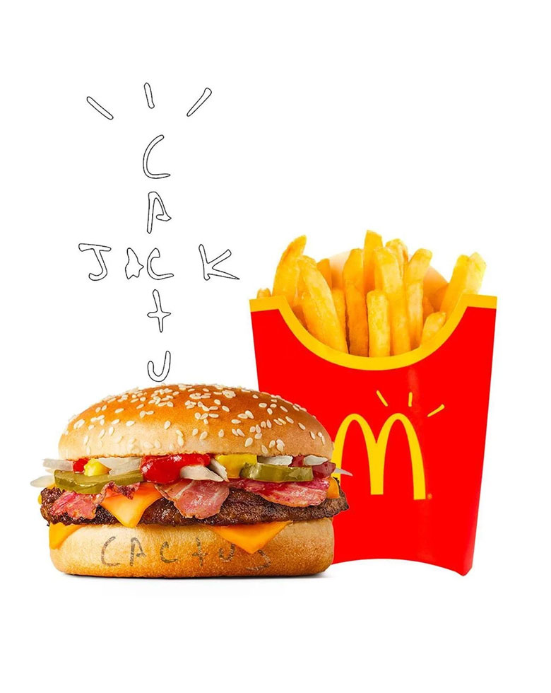 TRAVIS SCOTT MCDONALD'S Cuctus Jack トラビス スコット マクドナルド