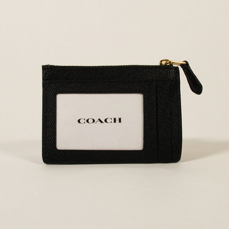 COACH コーチ 57841-LIBLK MINI ID SKINNY カードケース パスケース