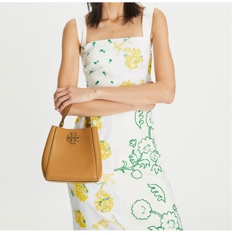 TORY BURCH トリーバーチ バケット バッグ W MCGRAW SMALL BUCKET BAG