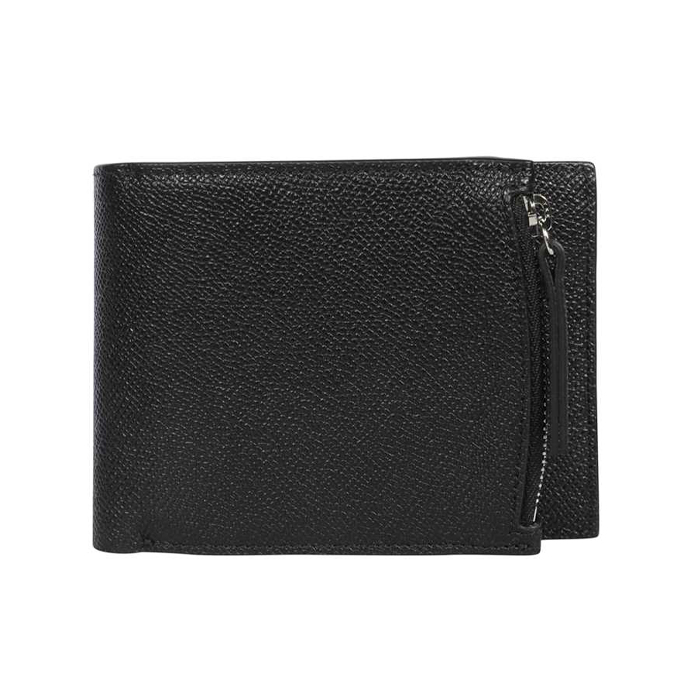 美品 メゾンマルジェラ 二つ折り財布 ブラック 4ステッチ Margiela Maison Margiela メゾンマルジェラ MAISON MARGIELA 二つ折り