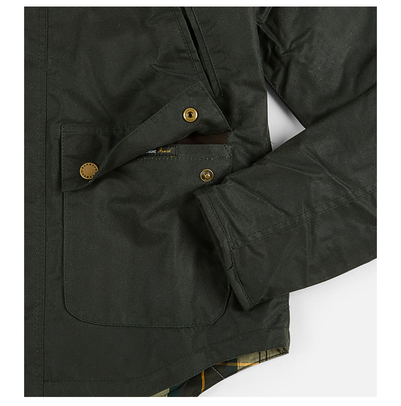 BARBOUR バブアー REELIN WAX JACKET ジャケット ショート丈 MWX1106SG51 バーブァー ジップアップ 定番  ワックスコットン ギフト 母の日 : 141-50-30-001 : THE IMPORT SHOP - 通販 - Yahoo!ショッピング