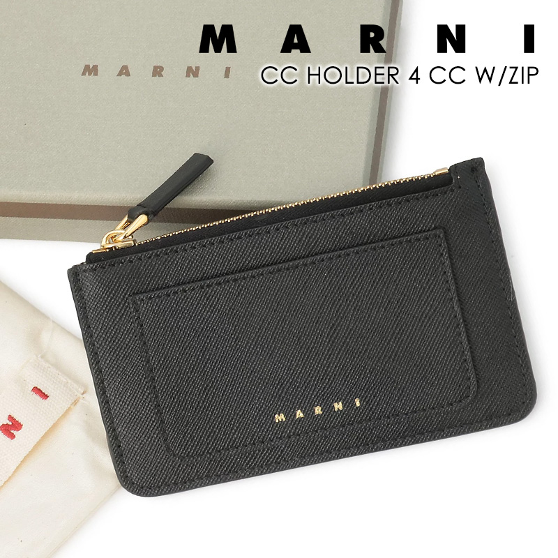 MARNI（マルニ） CC HOLDER 4 CC W/ZIP カードケース ウォレット