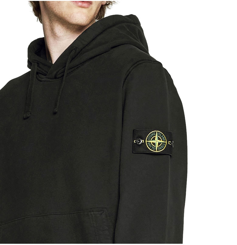 STONE ISLAND ストーンアイランド HOODED SWEAT SHIRT コンパスパッチ