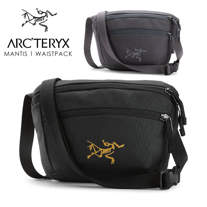 ARC'TERYX アークテリクス MANTIS 1 WAISTPACK Black GRAPHITE