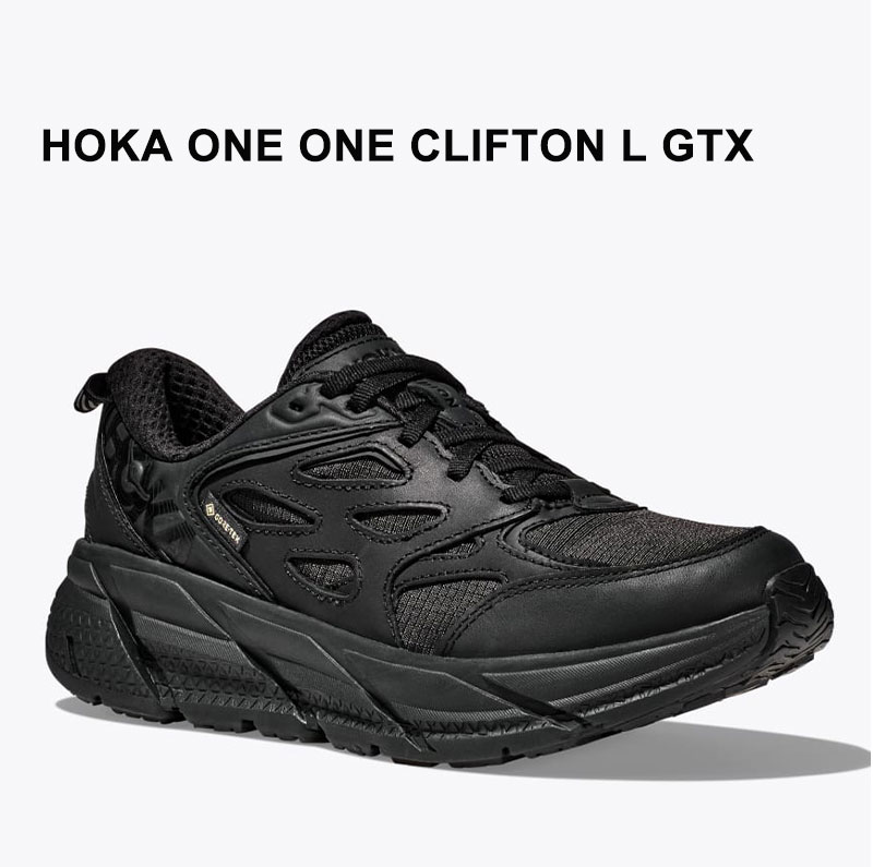 HOKA ONE ONE ホカオネオネ クリフトン L GTX CLIFTON L GTX メンズ 1129972 靴 シューズ スニーカー  アウトドア フェス キャンプ タウン ブラック