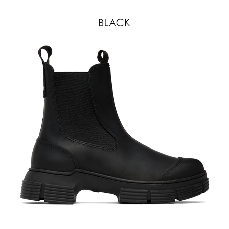 GANNI ガニー リサイクルラバー RECYCLED RUBBER CITY BOOT