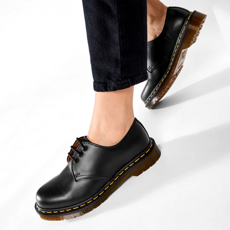 DR.MARTENS ドクターマーチン 1461 SMOOTH 3ホール 11838002 ブラック 黒 革靴 カジュアル シューズ メンズ  レディース ローカット 靴 おしゃれ