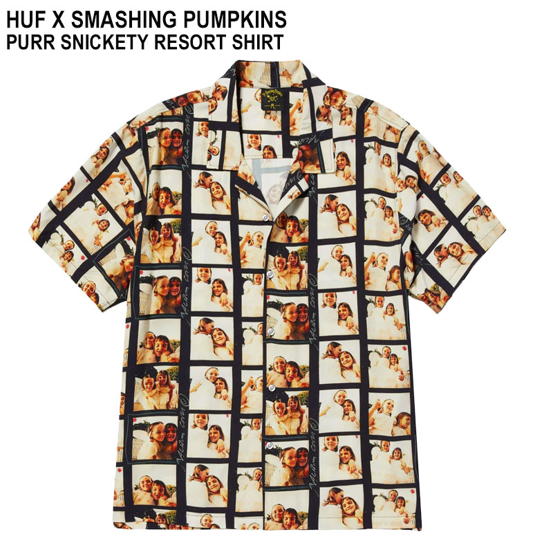 HUF（ハフ） PURR SNICKETY S/S RESORT SHIRT BU00203 スマッシング
