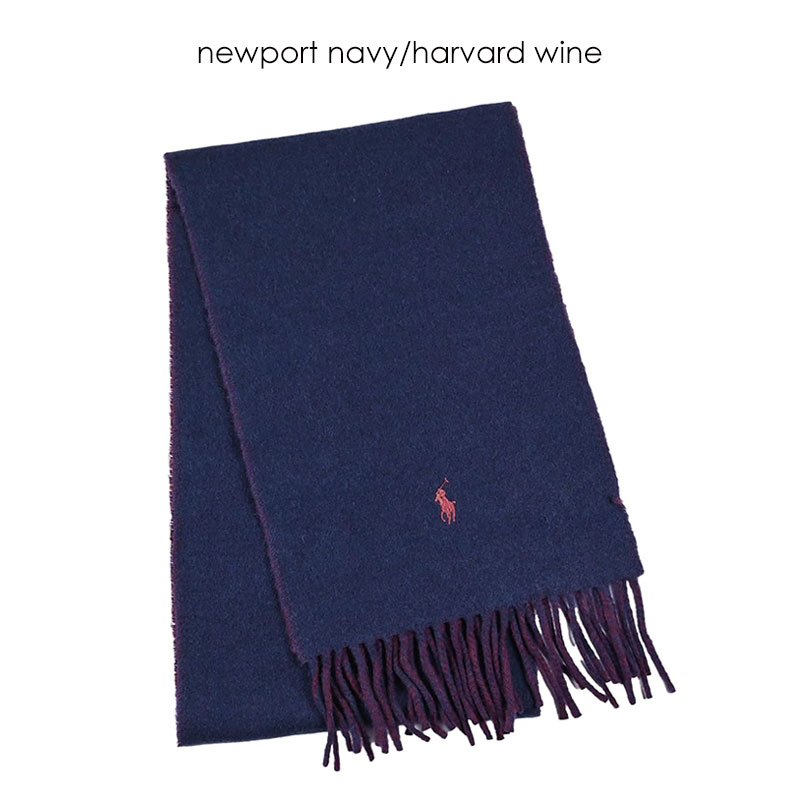 マフラー・ストール Polo Ralph Lauren Classic Reversible Scarf PC0455-225 POLO RALPH LAUREN ポロ ラルフローレン マフラー PC0455