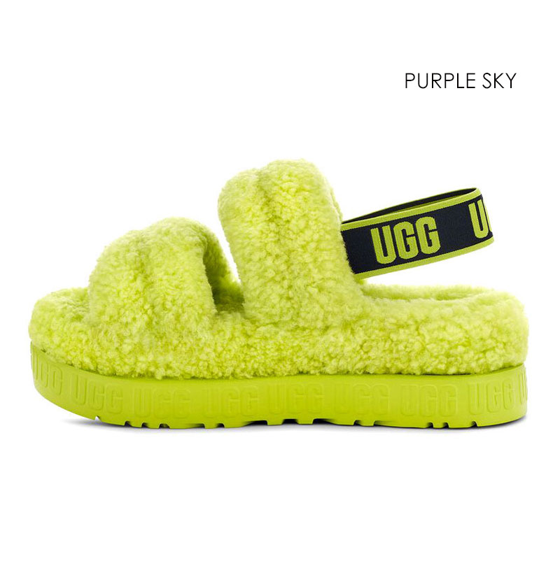UGG（アグ） サンダル ファー レディース 厚底 おしゃれ 靴 120876 OH