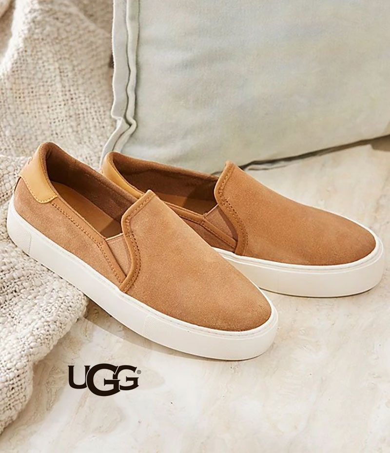 UGG スニーカー レディース スリッポン アグ 靴 カールヴァン ブラック 黒 ブラウン スウェード 1119891 W CAHLVAN ギフト :  83-70-70-043 : THE IMPORT SHOP - 通販 - Yahoo!ショッピング