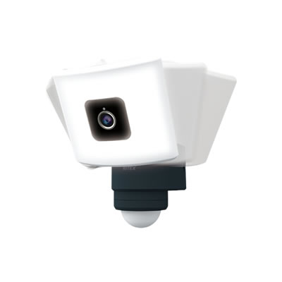RITEX Wi-Fiカメラ搭載追尾式20WワイドLEDセンサーライト 防犯