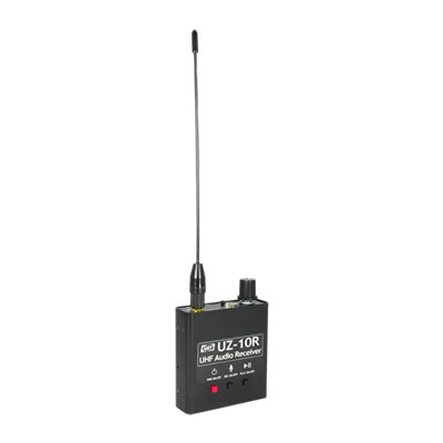ICレコーダー搭載充電式UHFレシーバー（UHF受信機）UZ-10R 録音機内蔵 ICレコーダー搭載充電式UHFレシーバー（UHF受信機） UZ-10R