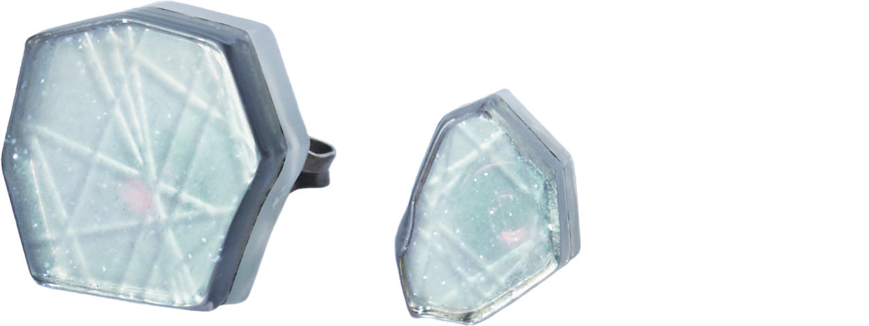 ピアス 金属アレルギー対応 軽い 軽量 おしゃれ モダン レディース 透明 ornament Accessory -Pierced Earring-（アクセサリー -ピアス-） |  | 03