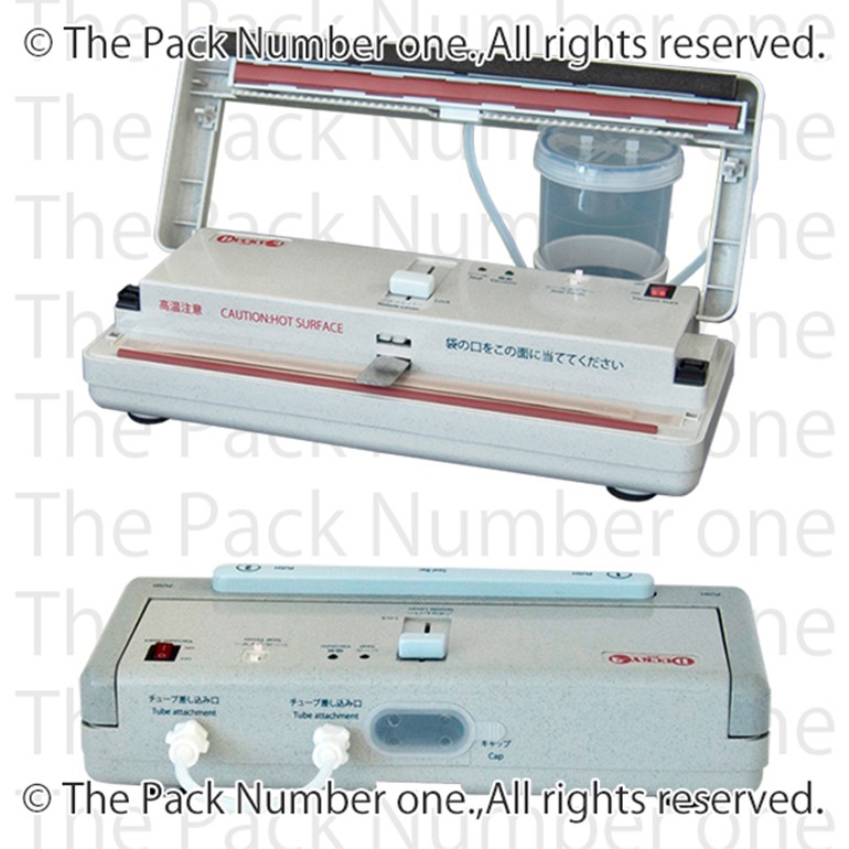 家庭用真空パック器 DUCKY（ダッキー）簡単真空パック : パック