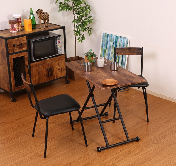 高さ調節 昇降テーブル ワークテーブル フリーテーブル ナビア フリーテーブル ナビア 14654 不二貿易 木製テーブル