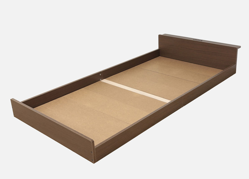 クロシオ 国産 フロアベッド コンセント付 フレームのみ 57633