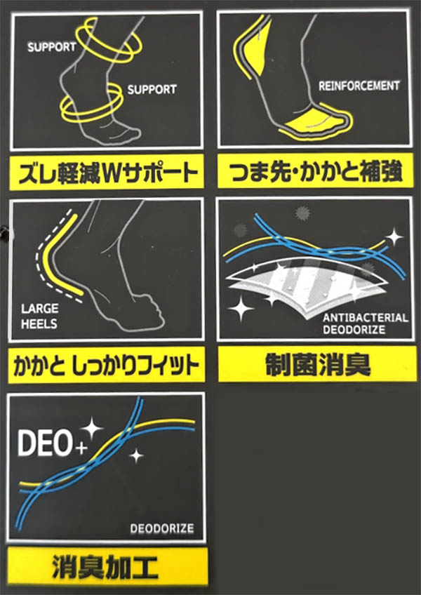 15080消臭ソックス